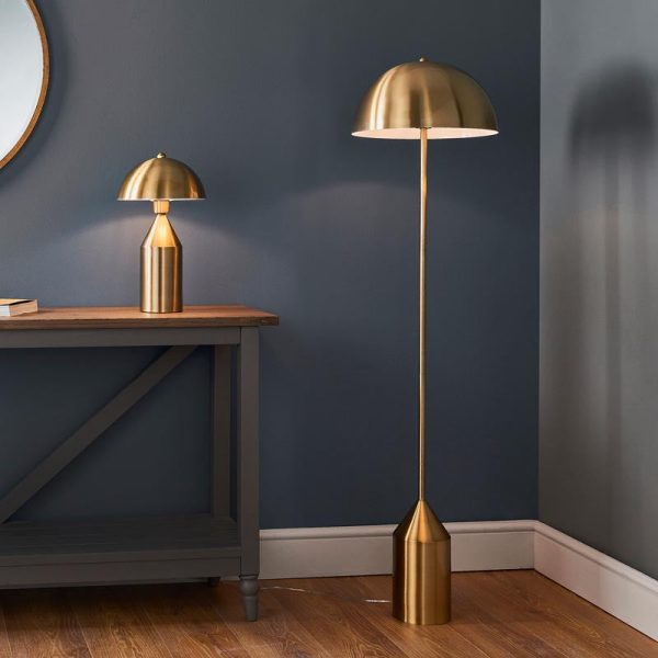 Regency Designs Nova Antique Brass Floor Lamp