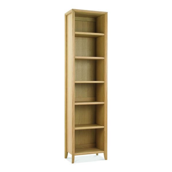 Bentley Designs Bergen Oak Narrow Bookcase