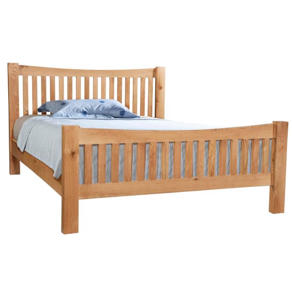 Dortmund Oak Furniture King Size 5ft Bed