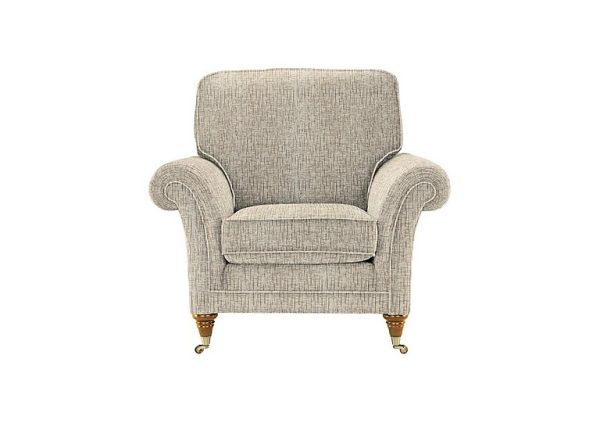 Parker Knoll - Burghley Fabric Armchair - Blue