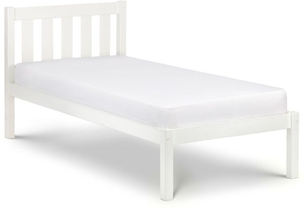 Luna Single Pine Bed - Comes in White or Dove Grey Options