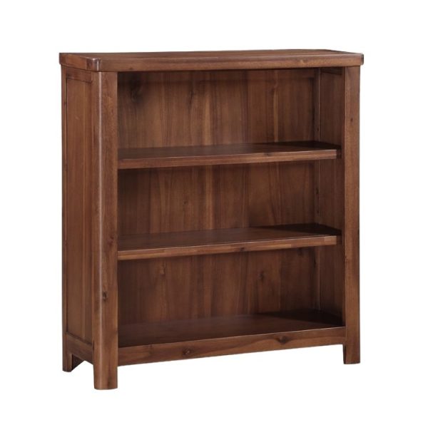 Andorra Dark Acacia Low Bookcase