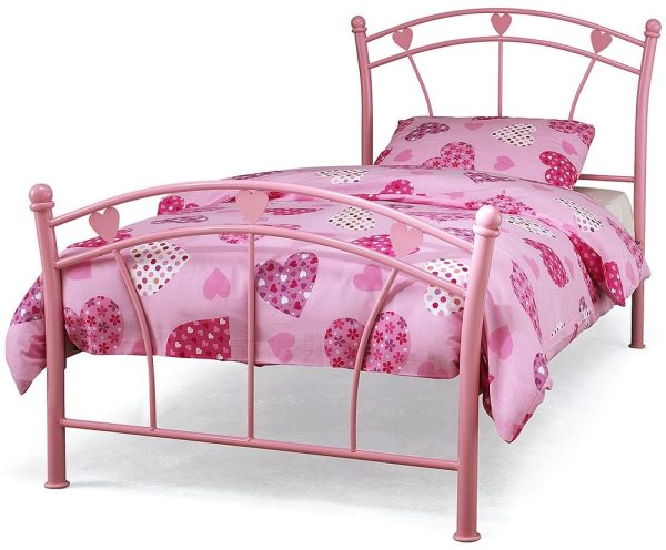 Joffre Pink Single Bed