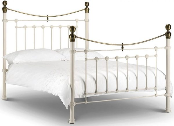 Victoria Metal Bed - Comes in Double and King Size