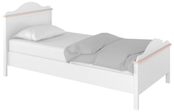 Freya White Bed