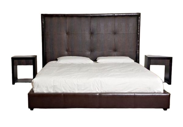 Stone International America Leather Bed