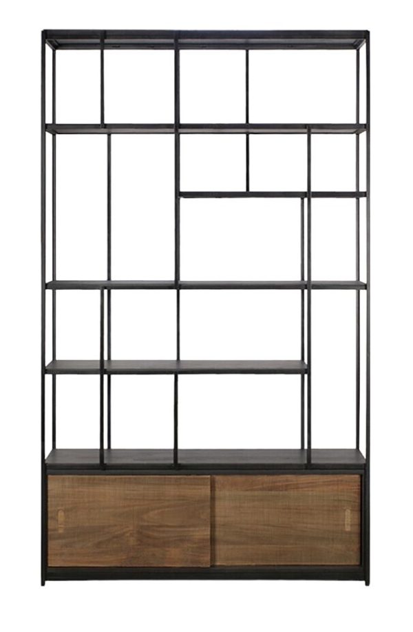 Ethnicraft Teak Studio 2 Door Bookcase