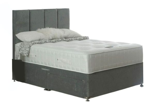 Dura Beds Tencel Pocket 1000 Pocket Spring Deluxe Platform Top Divan Bed