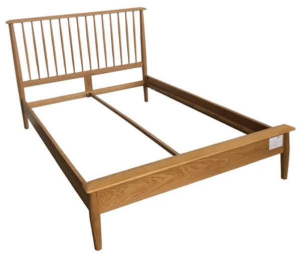 Malmo Oak Low Foot Bed