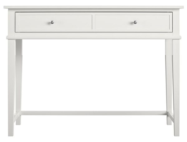 Alphason Franklin Painted 2 Drawer Writing Desk