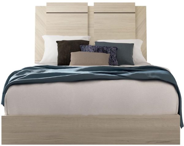 Status Perla Night White Larch Italian Bed