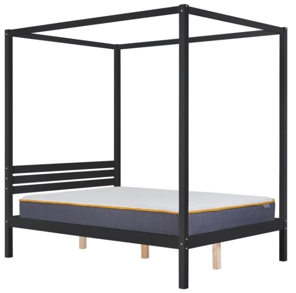 Birlea Mercia Black Four Poster Bed