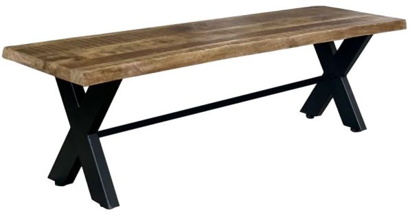 Palanpur Mango Wood Dining Bench - 160cm x 45cm