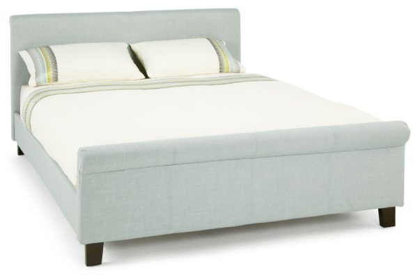 Hico Ice Blue Fabric Bed