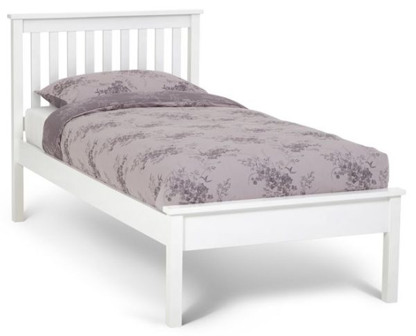 Hatton Opal White Bed