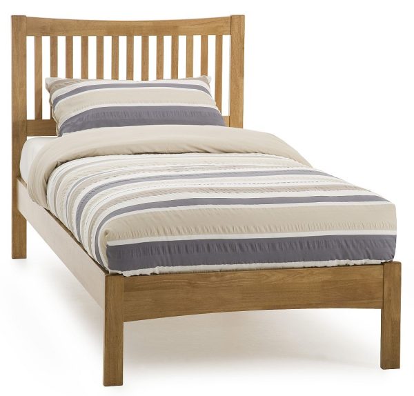 Maceo Honey Oak Bed