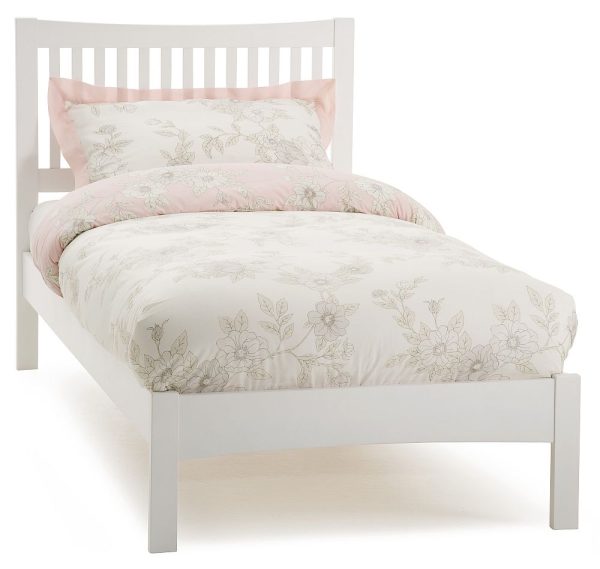 Maceo Opal White Bed