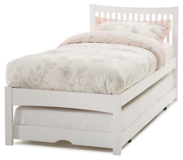 Maceo Opal White Guest Bed