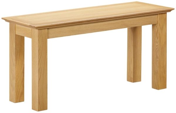 Arlington Oak Small Dining Bench