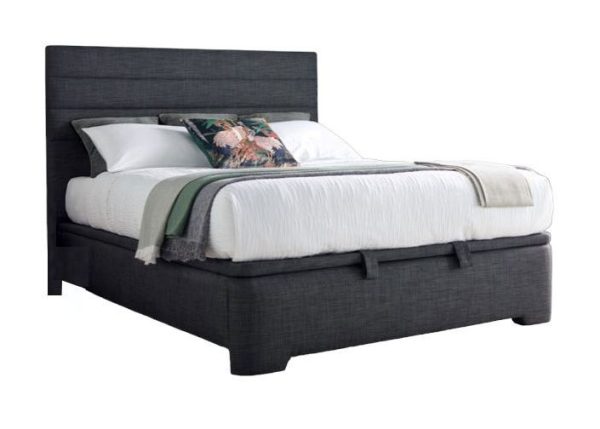 Kaydian Appleby Ottoman Storage Bed - Pendle Slate Fabric