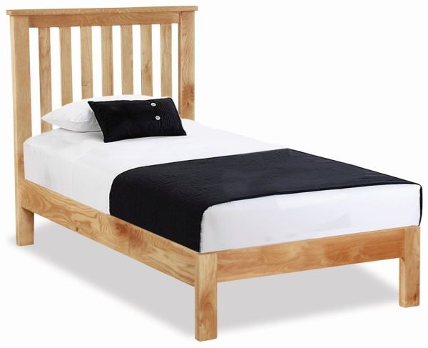 Cameron Natural Oak Slatted Bed