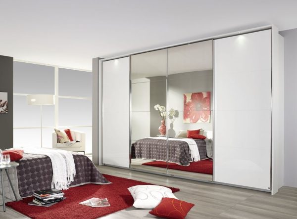 Syncrono High Gloss Front Sliding Wardrobe